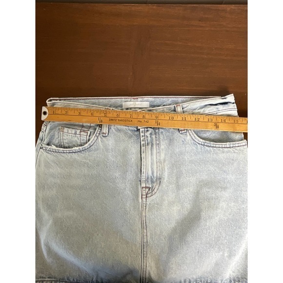 Seven‎ For All Mankind Skirt Womens 28 Denim - Picture 3 of 6